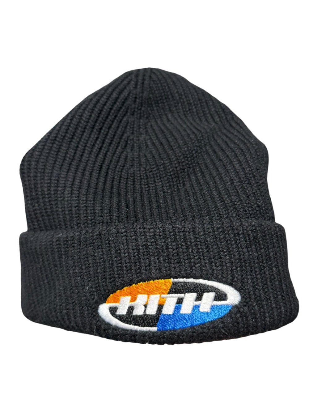 Kith Chunky Mia Knit Beanie Knicks Mets Colorway OSFA Authentic Black